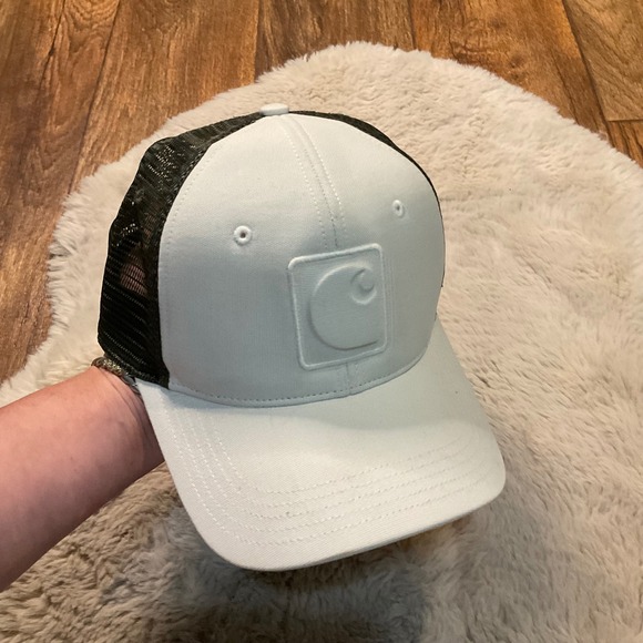 Carhartt Mesh Back‎ Baseball Hat OS Adjustable Logo 106401-W03 - Picture 1 of 9